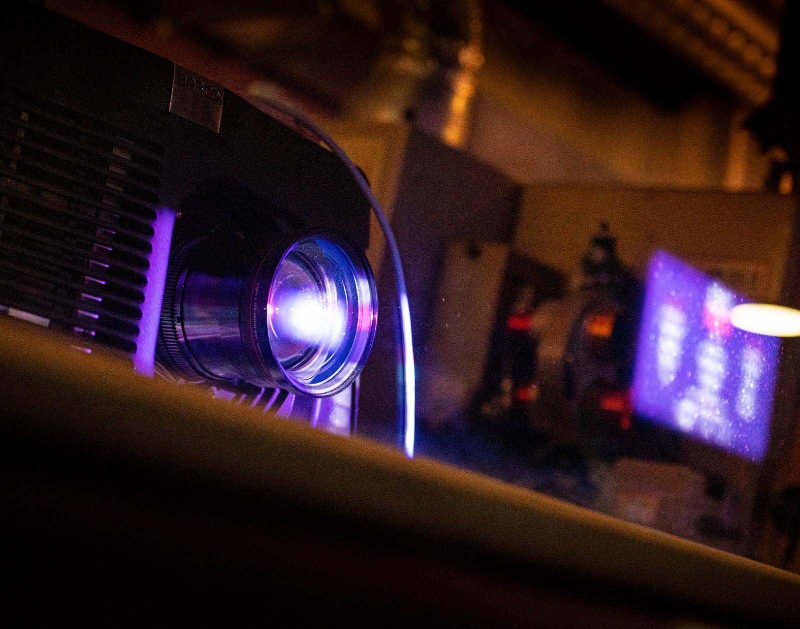 Projector banner