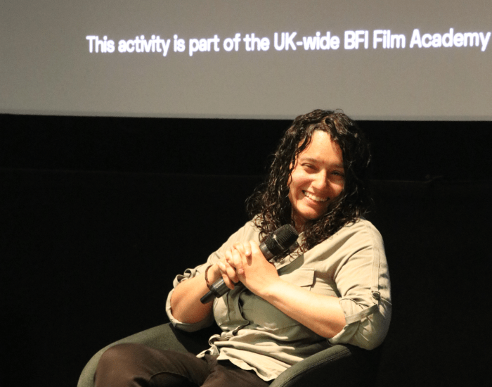 Mia Campbell at Broadway