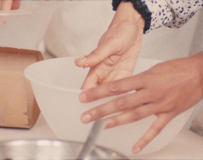 Oneiric Kitchen film still by Chiemi Shimada.