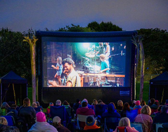 Outdoor cinema image