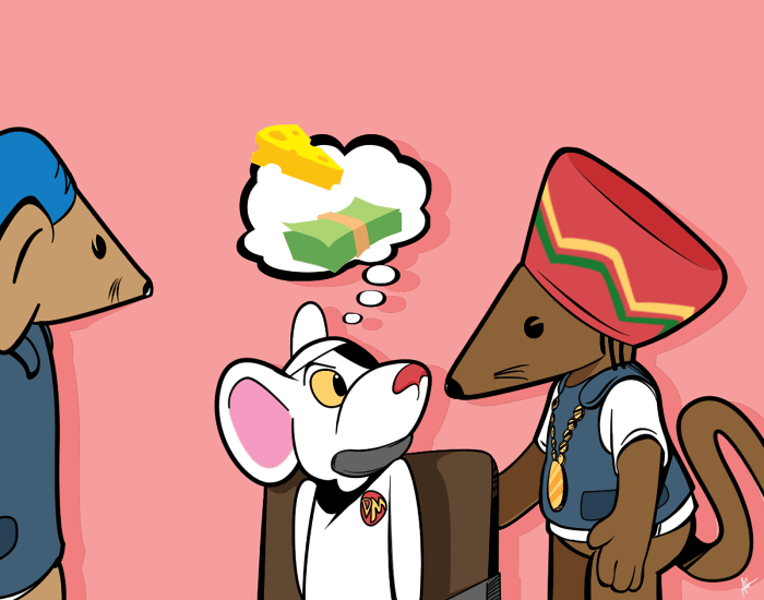 Mouse Trap, digital art print (2025) by ArtGoon