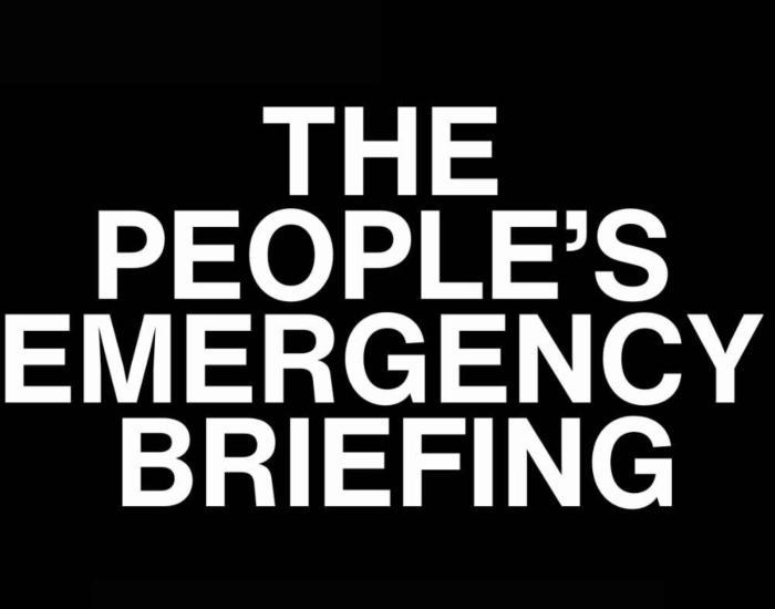 The People's Emergency Briefing + Panel Discussion image